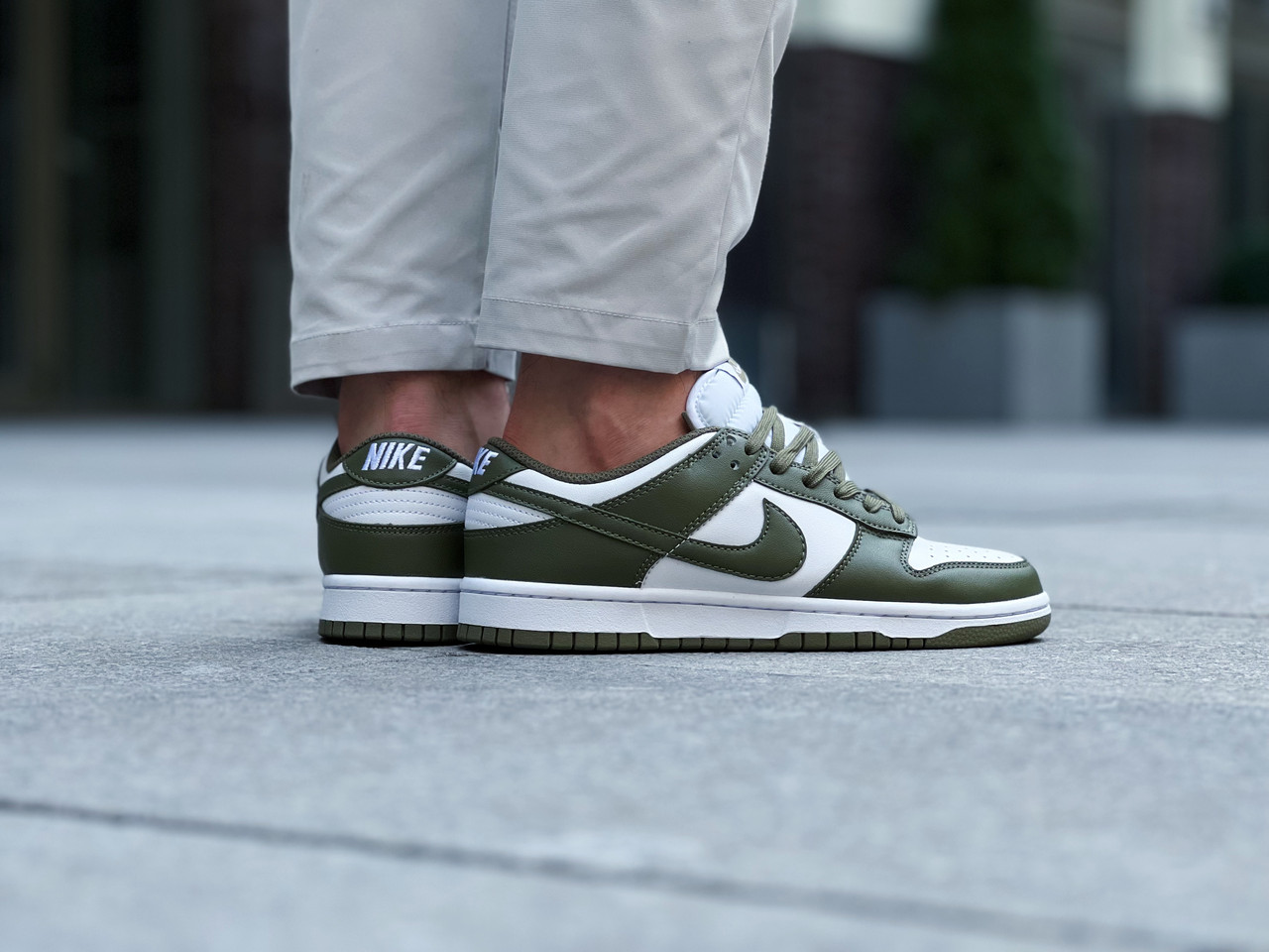 Кросівки чоловічі Nike Dunk Low Medium "Olive" / DD1503-120, фото 1