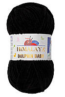 Пряжа Himalaya Dolphin Baby 80311, черный