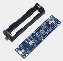 Модуль автономного живлення 5V на 1х18650 з microUSB-виходом