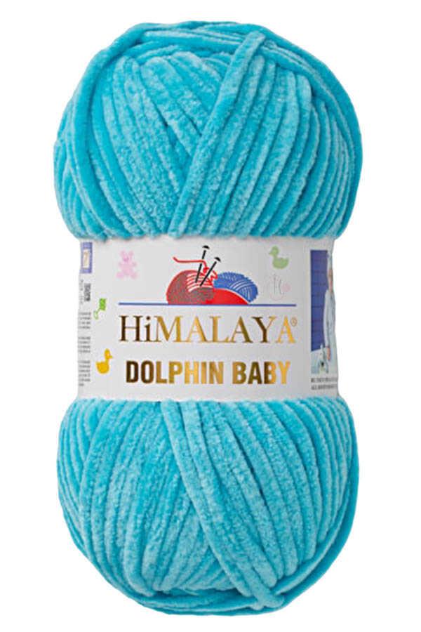 Пряжа Himalaya Dolphin Baby 80315, бірюзовий