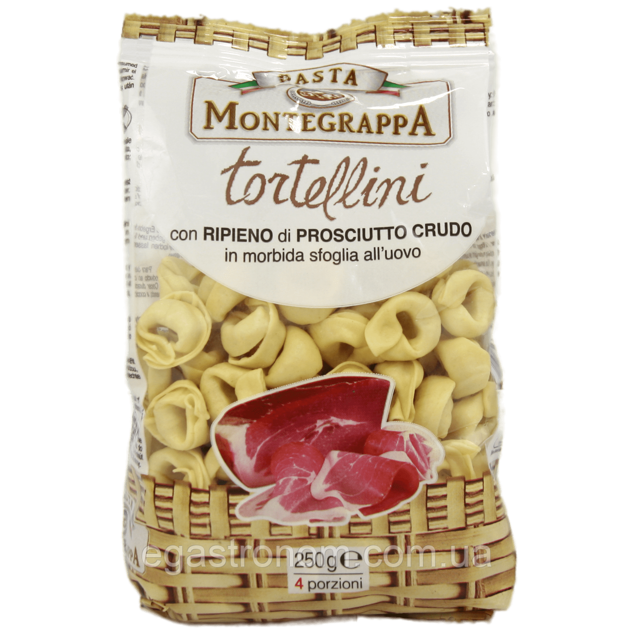 Купить Макарони тортелліні з м'ясною начинкою прошутто Монтеграппа ...