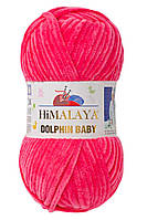 Пряжа Himalaya Dolphin Baby 80324, ярко-розовый
