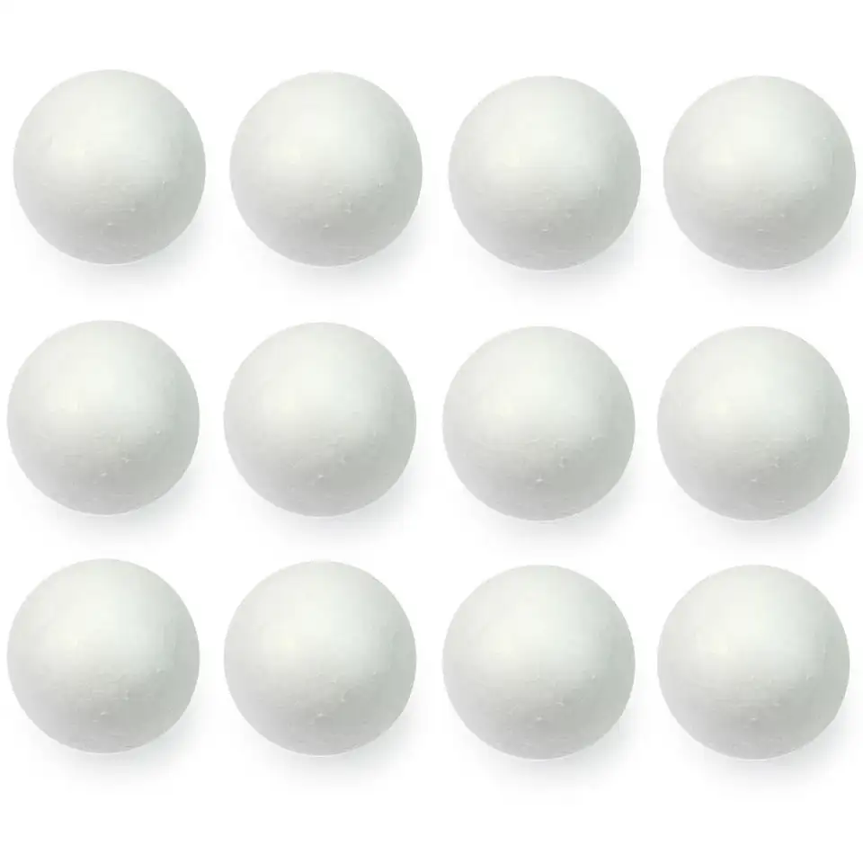 Куля з Пенопласту Ø 6 см цена за 1 шт, фото 1