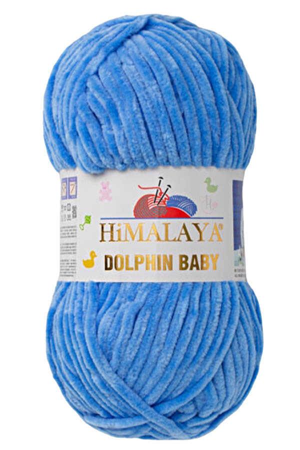Пряжа Himalaya Dolphin Baby 80327, незабудковий