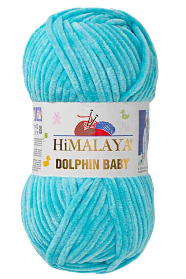 Пряжа Himalaya Dolphin Baby 80335, світло-бірюзовий