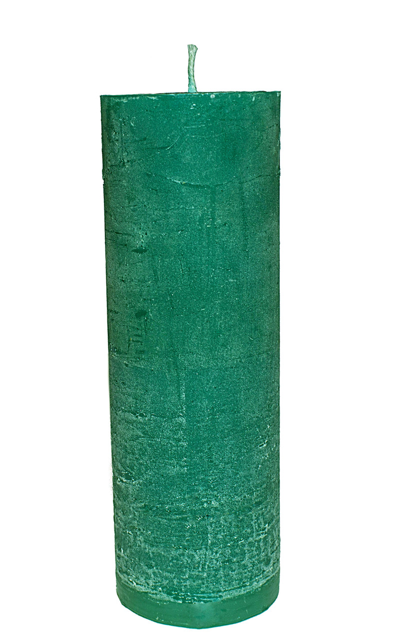 Свічка-циліндр 55*250 мм Проміс-плюс смарагдовий Emerald