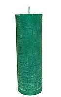 Свічка-циліндр 55*130 мм Проміс-плюс смарагдовий Emerald (10 шт) ящик