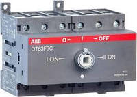 OT63F3C Переключатель нагрузки 63А перекидной I-0-II ABB 1SCA105338R1001