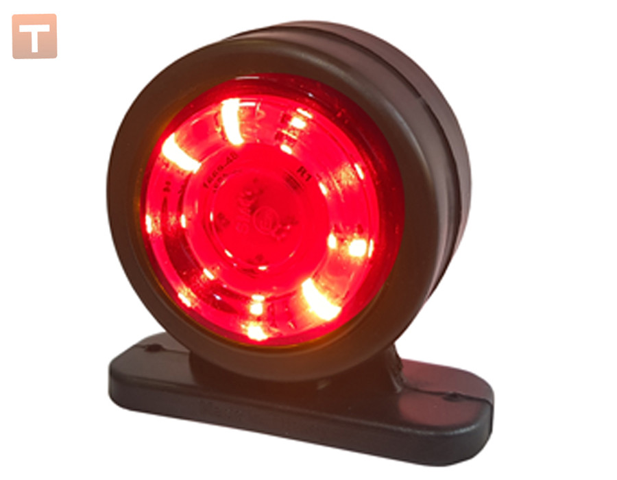 Ліхтар габаритів заносу причепа лафета 18 LED (Турція)