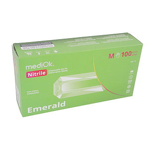 Нітрилові рукавички, 100шт/50 пар,   MediOk