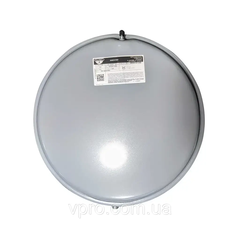 Розширювальний бак (круглий 8L 3/8) для котла, Hermann — 65104261, 004003396, 004004999