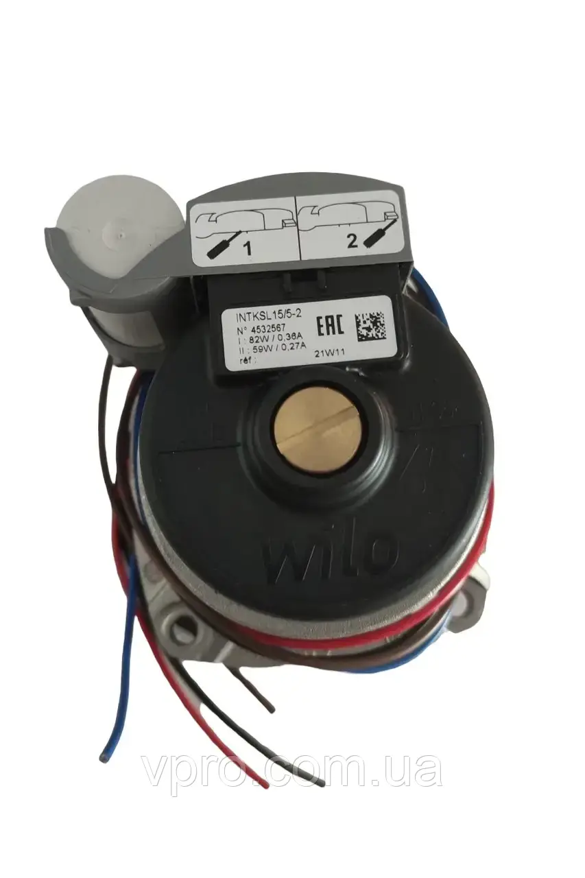 Насос циркуляційний для котла Clas, Genus 65104227, 65104319 (голова 2 швидкості)), фото 1