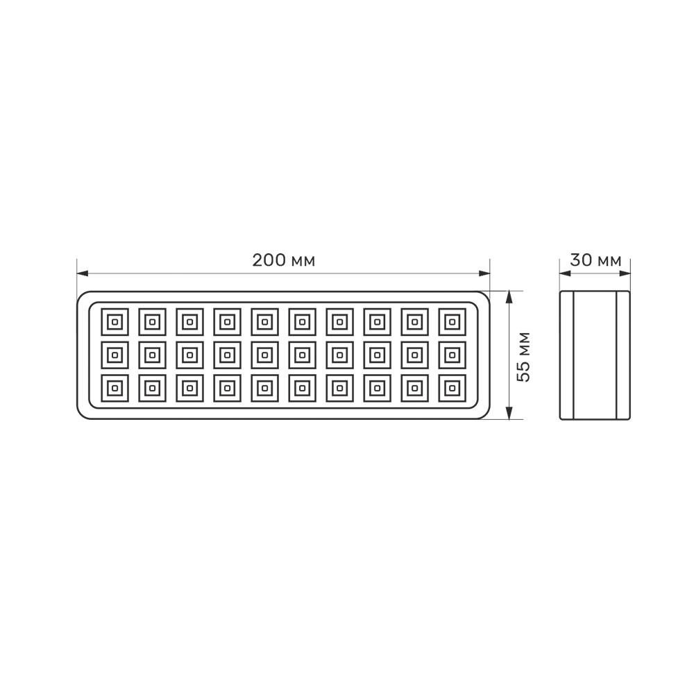 Светильник LED 2W 6500K акумулят. 1000mAh Titanum - фото 2 - id-p1970228192