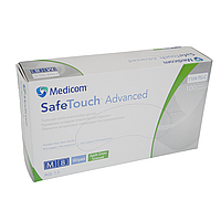 SafeTouch Advanced Slim, 100 шт, нитриловые, медицинские перчатки, нестерильные, Medicom