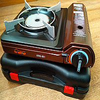 Плита инфракрасная Tramp с керамической горелкой UTRG-061, плита для кемпинга, 1.2 кВт, металлическая