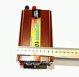 Інвертор, перетворювач напруги UKC 12-220В, 1000Вт, для дому, машини, фото 5