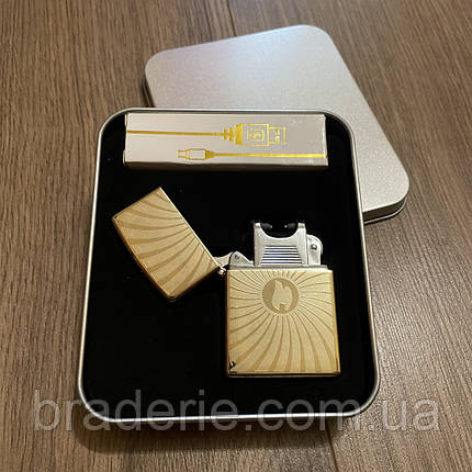Електроімпульсна USB запальничка 4706-4, фото 1