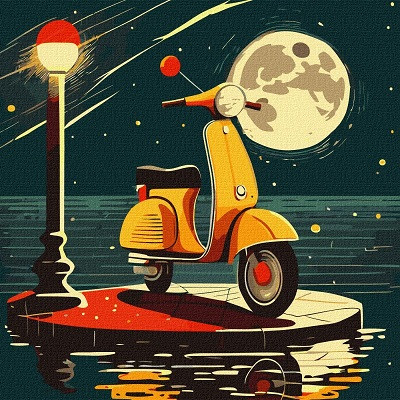 Картина за номерами номерів. Прекрасний сон 40х40 см