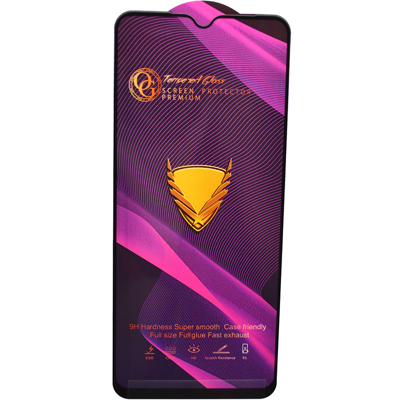 Захисне скло OG Golden Armor для Xiaomi Poco C55 Black