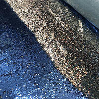 Паєтка Двостороння Чешуя Блакитний/Золото