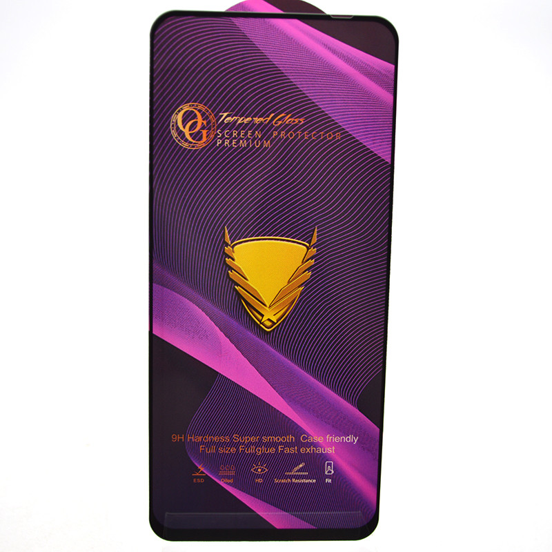 Захисне скло OG Golden Armor для Xiaomi Redmi 10 Black