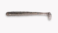 Съедобная силиконовая приманка Crazy Fish Vibro worm 3.4" 13-85-10d-6 кальмар