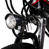 Електровелосипед двоколісний для дорослих 26 дюймів FY-018D 30-35 км/год запас ходу 50 км чорний, фото 4