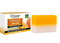 Мило отбеливающее Disaar Vitamin C Whitening Essence Soap, с витамином С, 100 г