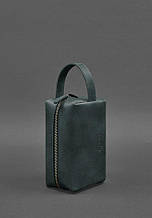 Дорожня косметичка-несесер із ручкою з натуральної шкіри Crazy Horse