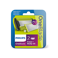 Леза з насадками для тіла Philips OneBlade QP620/50