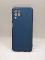 Силикон FULL Cover Samsung A22/A225/M22 Dark blue 12421