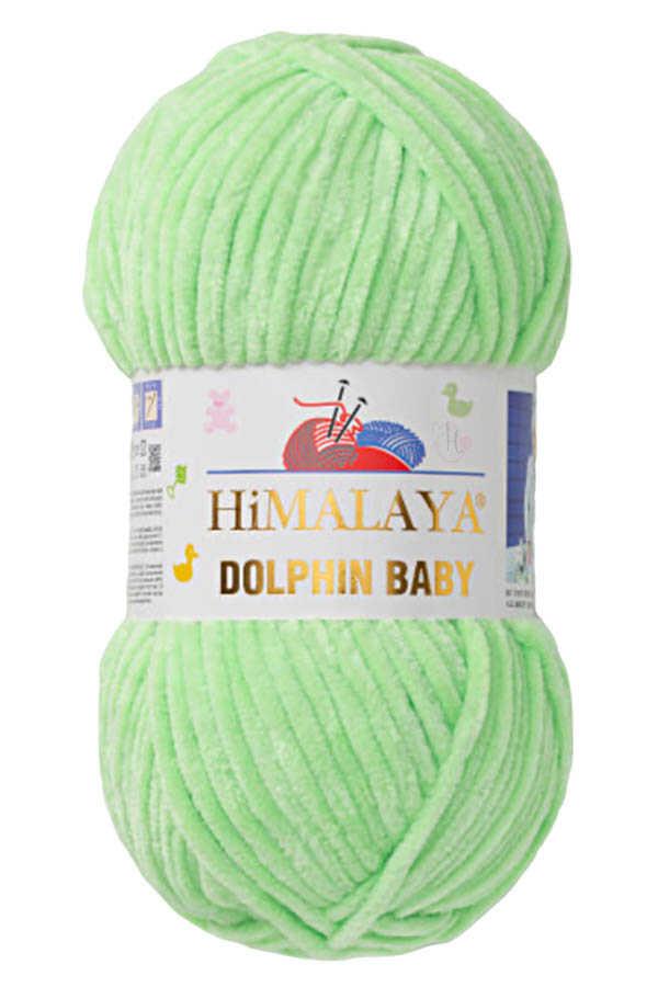 Пряжа Himalaya Dolphin Baby 80350, салатовий