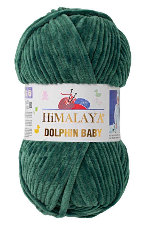 Пряжа Himalaya Dolphin Baby 80360, нефритовий