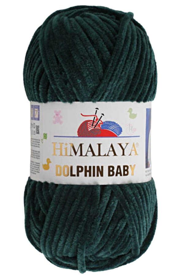 Пряжа Himalaya Dolphin Baby 80362, хвойний
