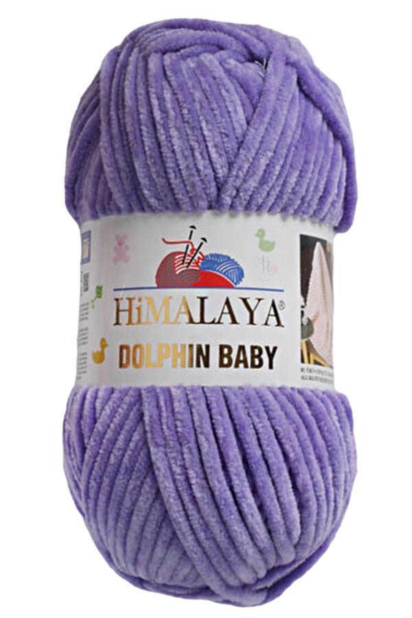 Пряжа Himalaya Dolphin Baby 80364, бузковий