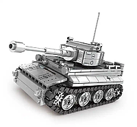 Конструктор модель тяжелого танка Тигр из 457 деталей 17,2 х 8 х 11,9 см