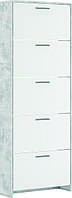Тумба для обуви Рене 5Д корпус и фасад ДСП (Світ Меблів TM) корпус ателье светлый фасад Нимфея альба