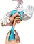 Фігурка Стретч-Антистрес Goo Jit Zu Космічний Джем Багз Банні Space Jam Bugs Bunny 14595, фото 5