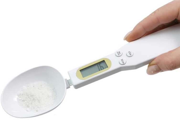 Електронна мірна ложка ваги DIGITAL SPOON SCALE 500 x 0.1 г з LCD екраном | кухонні ваги, фото 1