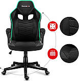Комп'ютерне крісло для геймера Huzaro Force 2.5 RGB  Mesh Carbon, фото 9