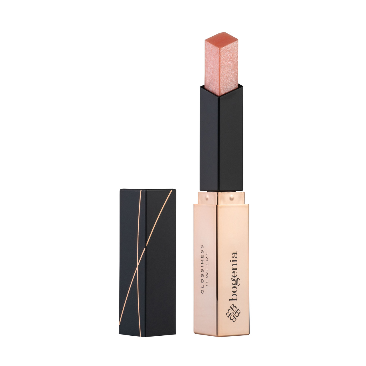 BG700 Гелева помада для губ Bogenia Glossiness Gel Lipstick 014 Jewelry