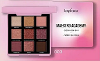 TopFace Набор теней для век 9-цветов Maestro Eyeshadow Bar 003