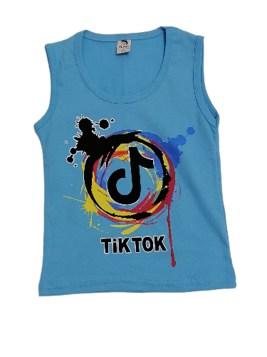 Майка Tik Tok для хлопчиків, зріст 110, 116 см.