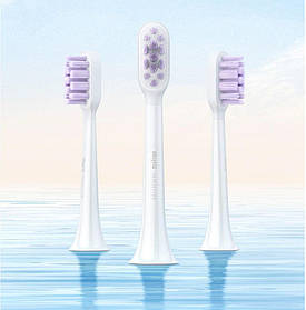 Насадки для зубної щітки Mijia Sonic Electric Toothbrush T301 T302 T501 Heads 3 Pack Sensitivet BHR6327CN Blue