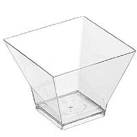 Форма склопл."трапеція-пагода" (6,5*6,5*h-6,5см) 130мл 20шт/уп