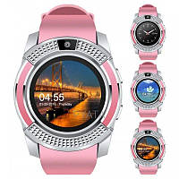 Умные часы Smart Watch V8 Pink