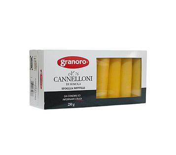 Макарони Granoro Cannelloni, 250 г, 12 шт/ящ