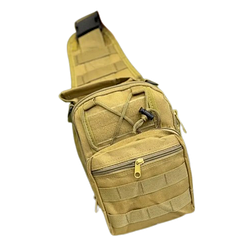 Сумка Tactical 098 Coyote тактична сумка для перенесення речей 23,5х6х12 см (TS098-Coyote)