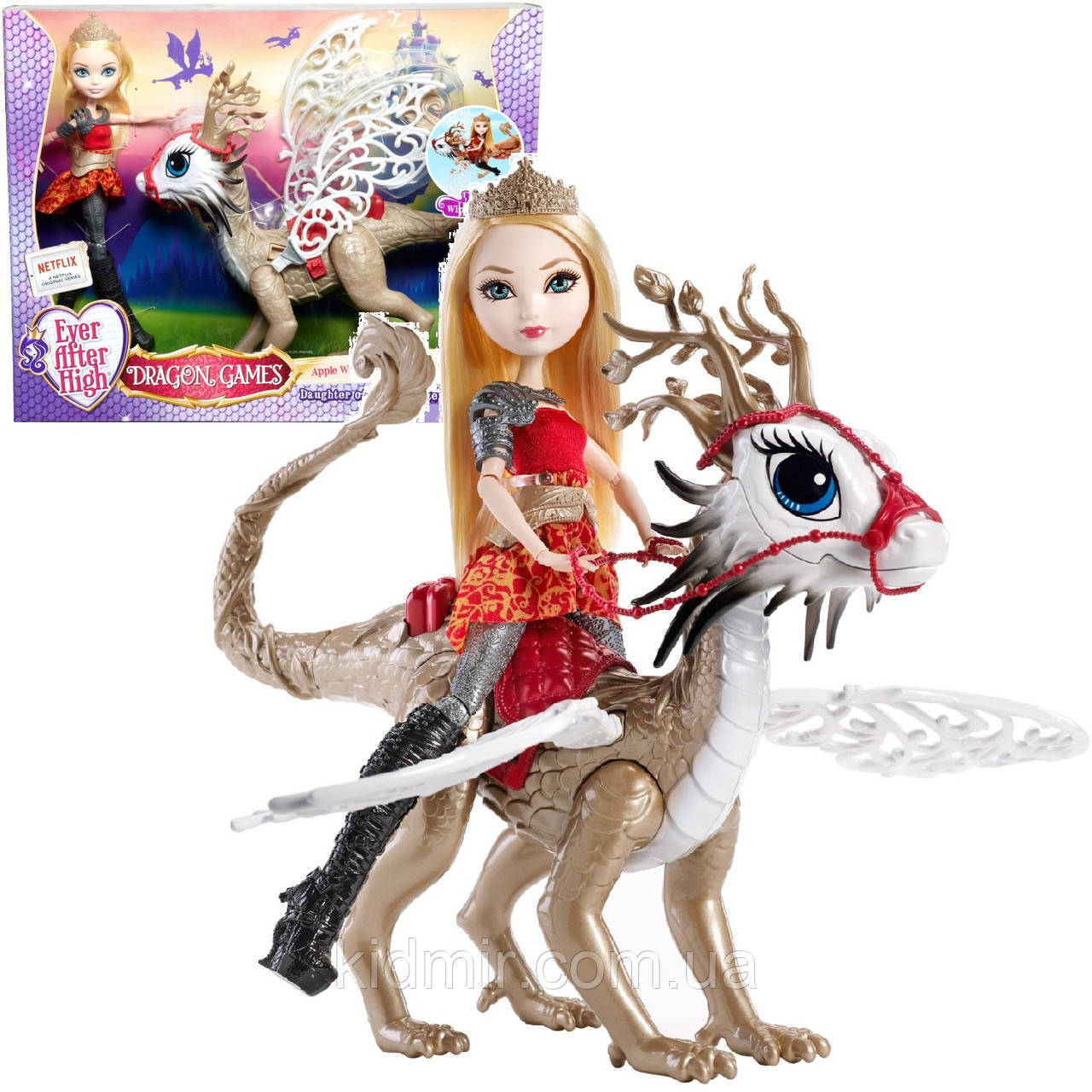 Ever After High Apple White DKM76 Кукла Эвер Афтер Хай Эппл Уайт Игры ...