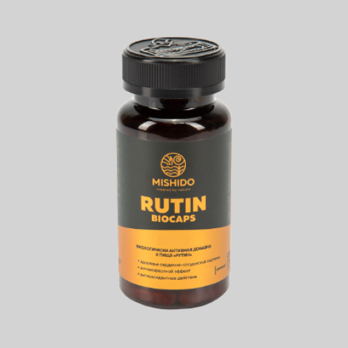 Mishido Rutin Biocaps (Мішидо Рутин Біокапс) капсули для уповільнення ...